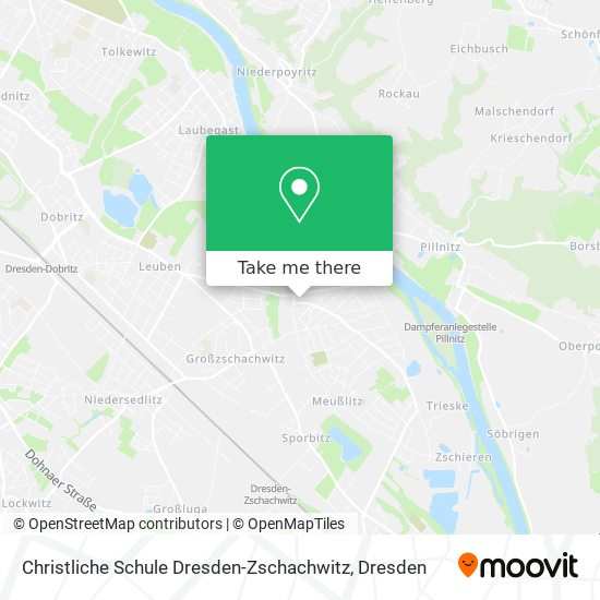 Christliche Schule Dresden-Zschachwitz map