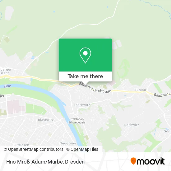 Карта Hno Mroß-Adam/Mürbe