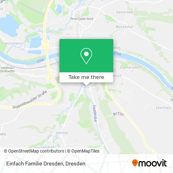 Einfach Familie Dresden map