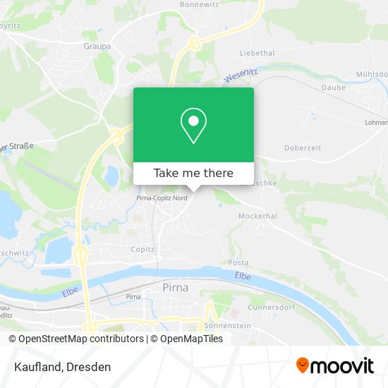 Kaufland map