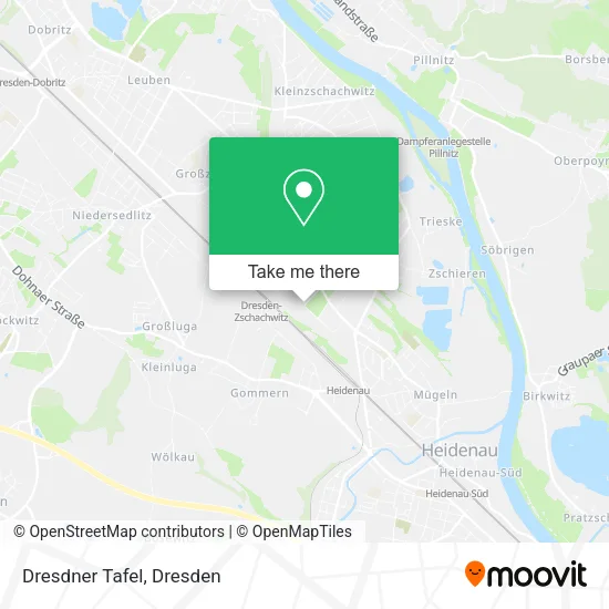 Карта Dresdner Tafel