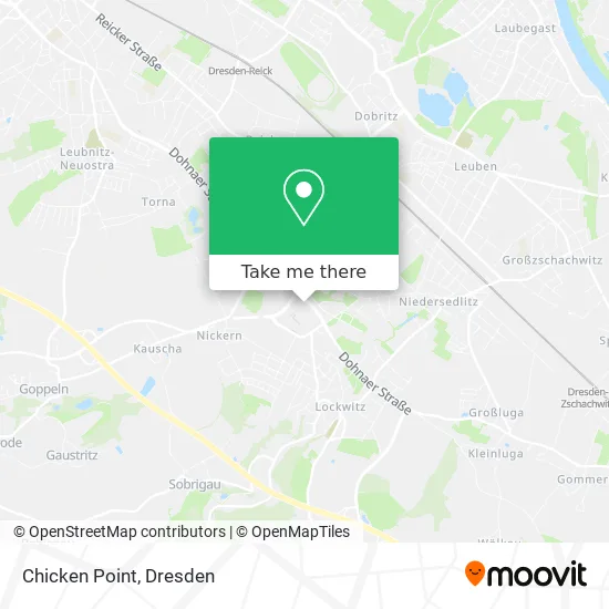 Карта Chicken Point