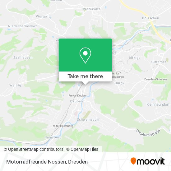 Motorradfreunde Nossen map