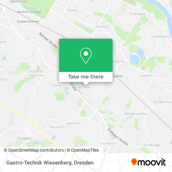 Карта Gastro-Technik Wiesenberg