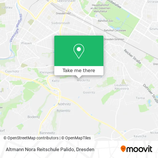 Карта Altmann Nora Reitschule Palido