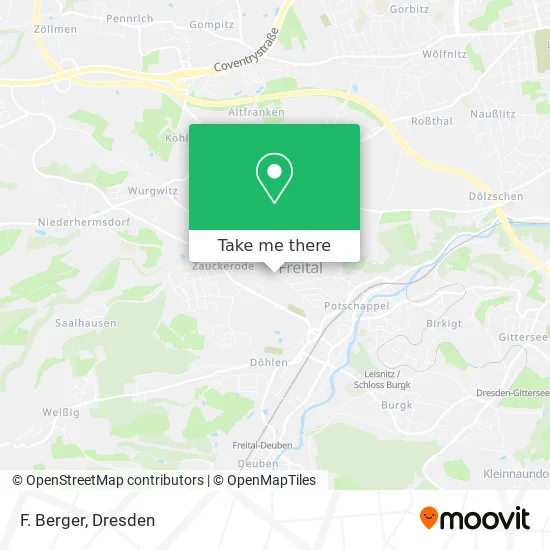 Карта F. Berger