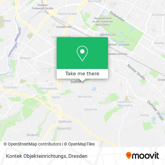 Kontek Objekteinrichtungs map