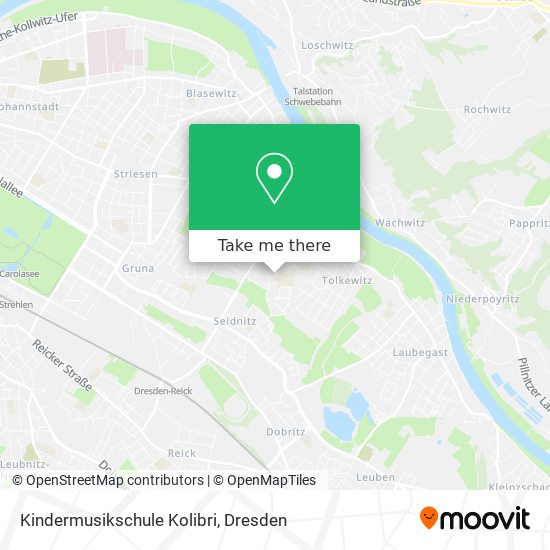 Kindermusikschule Kolibri map