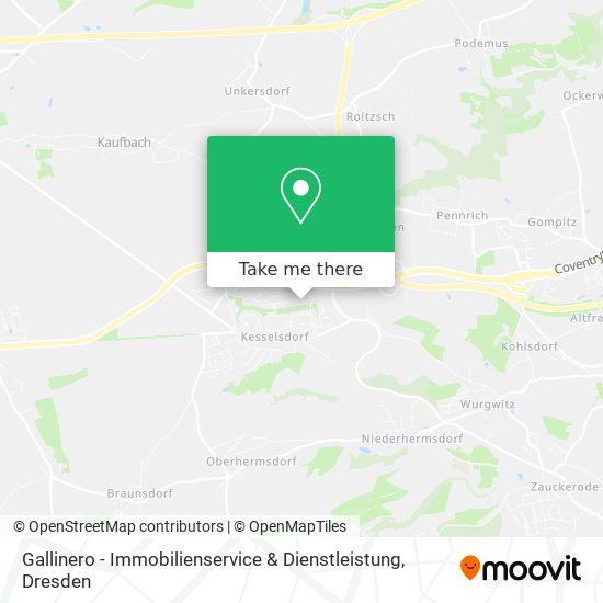 Gallinero - Immobilienservice & Dienstleistung map