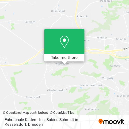 Fahrschule Kaden - Inh. Sabine Schmidt in Kesselsdorf map