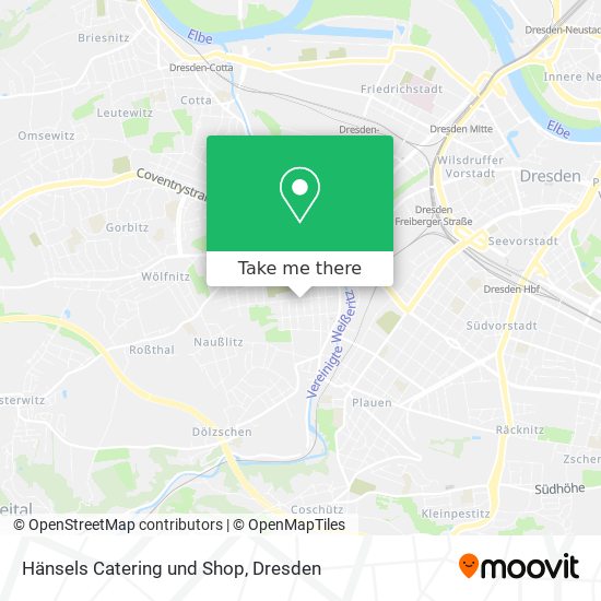 Hänsels Catering und Shop map