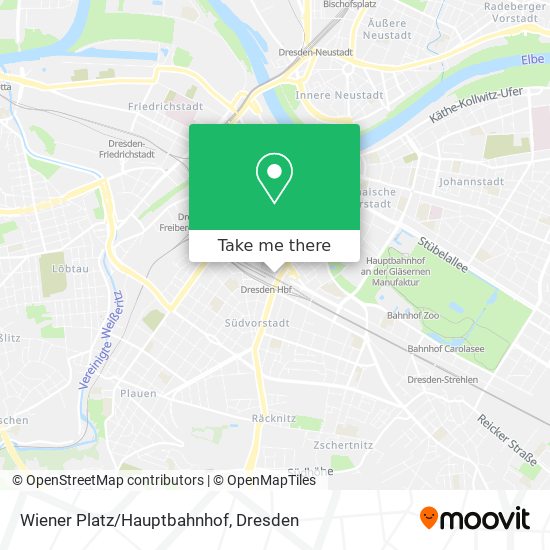 Карта Wiener Platz/Hauptbahnhof