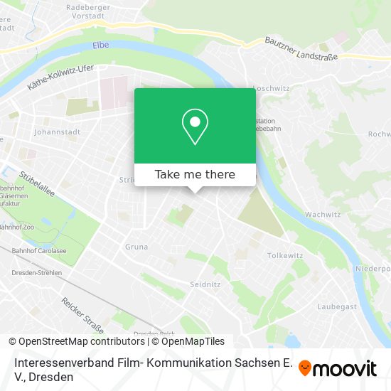 Карта Interessenverband Film- Kommunikation Sachsen E. V.