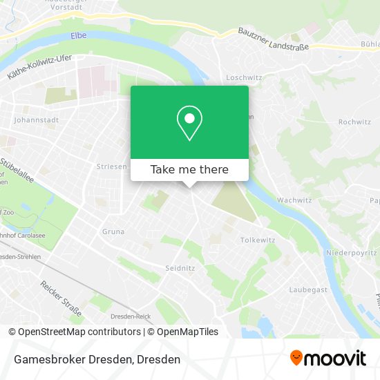Карта Gamesbroker Dresden