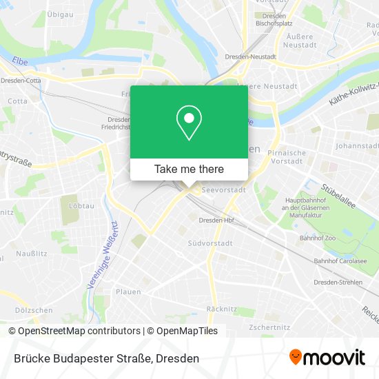 Brücke Budapester Straße map
