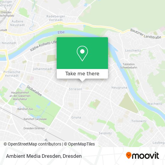 Ambient Media Dresden map