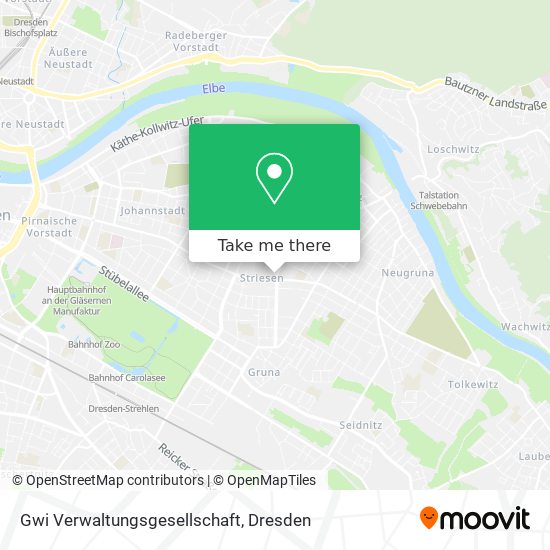 Gwi Verwaltungsgesellschaft map