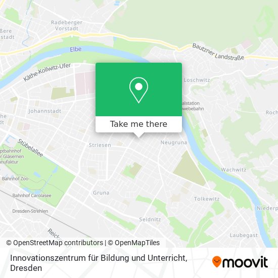 Innovationszentrum für Bildung und Unterricht map