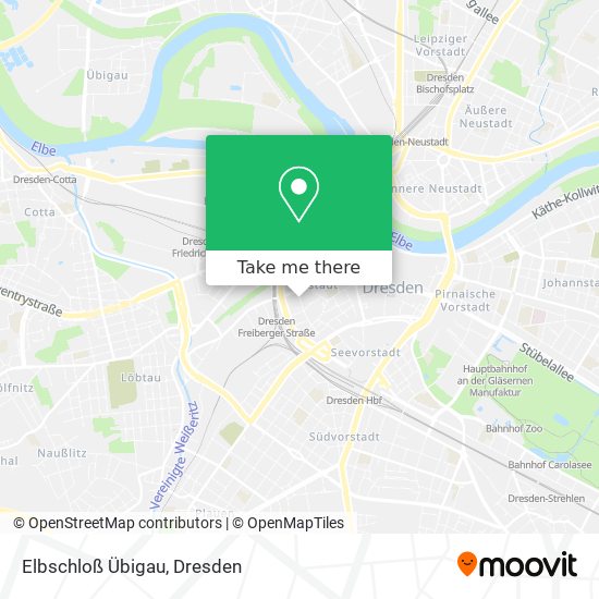Elbschloß Übigau map