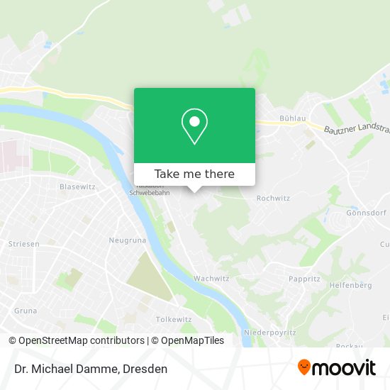 Dr. Michael Damme map