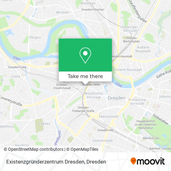 Existenzgründerzentrum Dresden map
