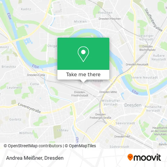 Карта Andrea Meißner