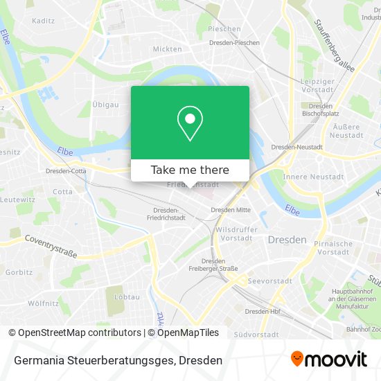 Germania Steuerberatungsges map