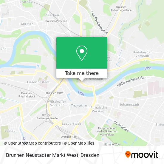 Карта Brunnen Neustädter Markt West