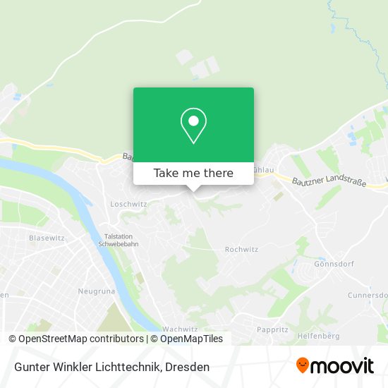 Gunter Winkler Lichttechnik map