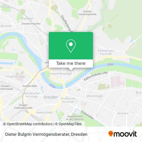 Dieter Bulgrin Vermögensberater map