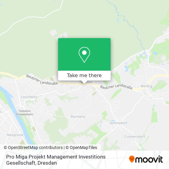 Pro Miga Projekt Management Investitions Gesellschaft map