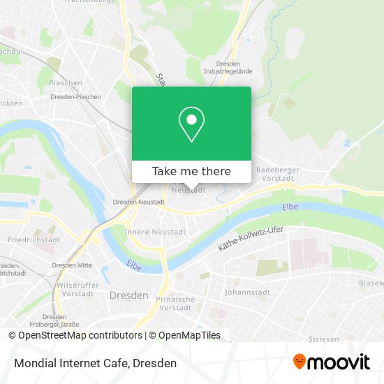 Mondial Internet Cafe map