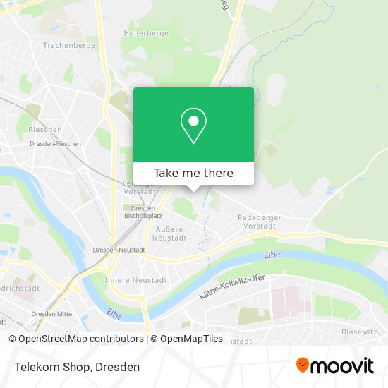 Telekom Shop map