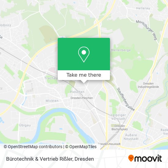 Bürotechnik & Vertrieb Rißler map