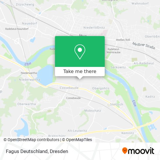 Fagus Deutschland map