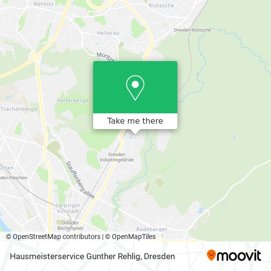 Hausmeisterservice Gunther Rehlig map