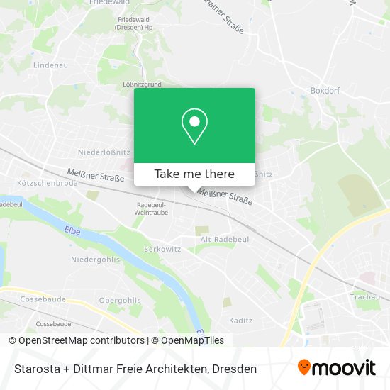 Starosta + Dittmar Freie Architekten map