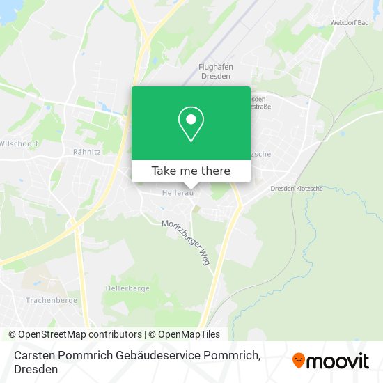 Carsten Pommrich Gebäudeservice Pommrich map