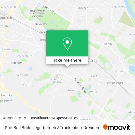 Stol-Bau Bodenlegerbetrieb &Trockenbau map