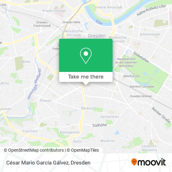 César Mario García Gálvez map