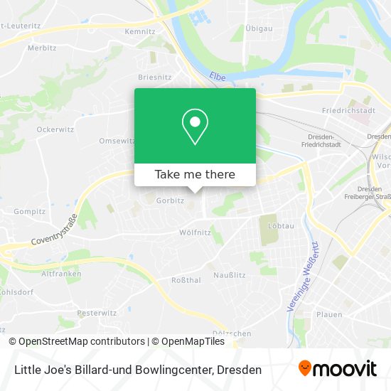 Little Joe's Billard-und Bowlingcenter map