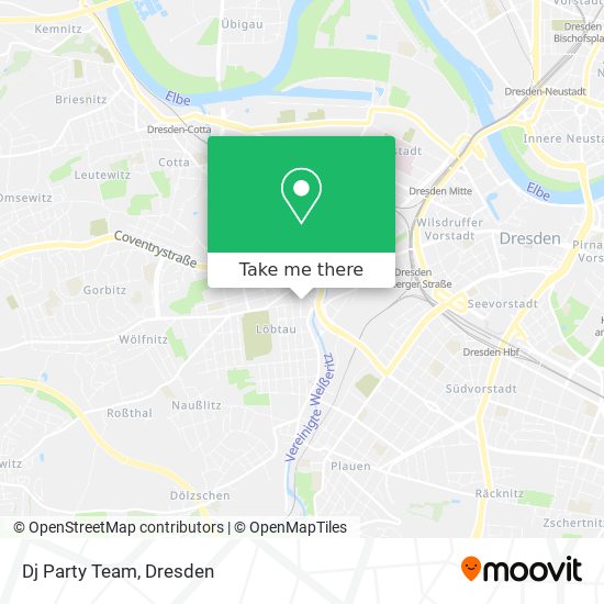 Dj Party Team map