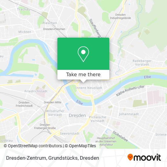 Карта Dresden-Zentrum, Grundstücks