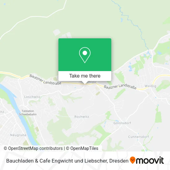 Карта Bauchladen & Cafe Engwicht und Liebscher