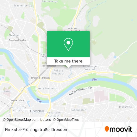 Flinkster-Frühlingstraße map