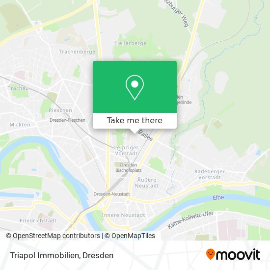 Triapol Immobilien map