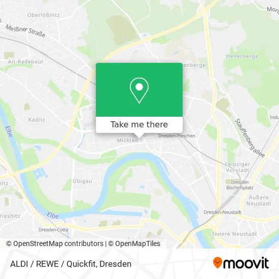 Карта ALDI / REWE / Quickfit