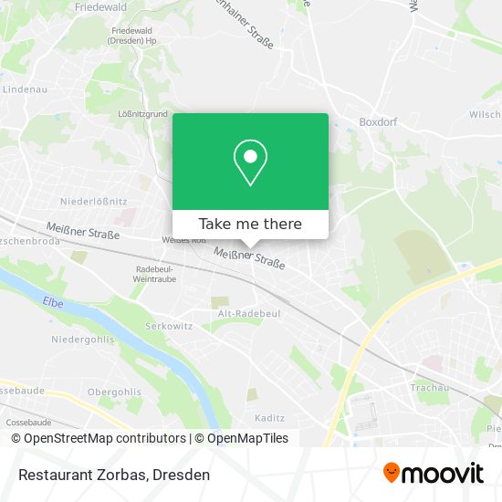 Restaurant Zorbas map