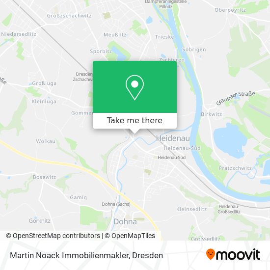 Martin Noack Immobilienmakler map