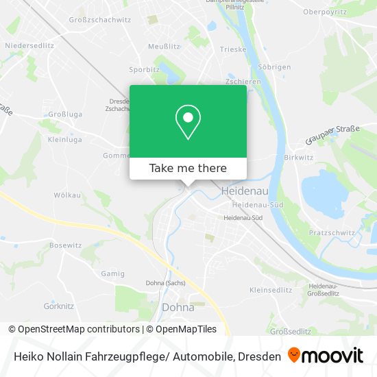 Heiko Nollain Fahrzeugpflege/ Automobile map